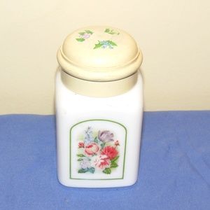 Avon Country Garden Foaming Bath Oil Jar (empty)